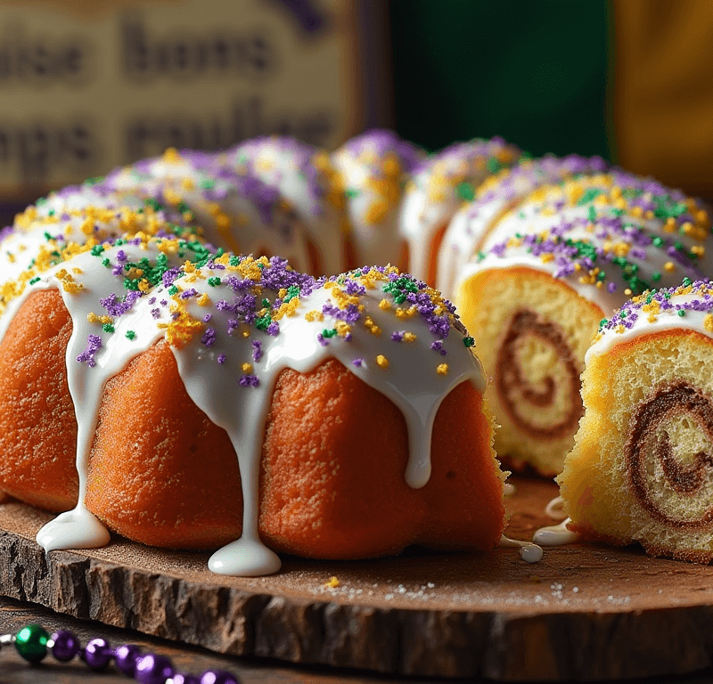 King Cake Recipe: 3-Ingredient Shortcut for Busy Bakers