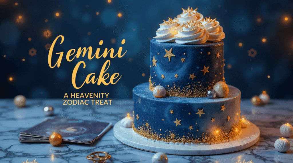Gemini Cake: 3 Easy Steps to a Heavenly Zodiac Treat