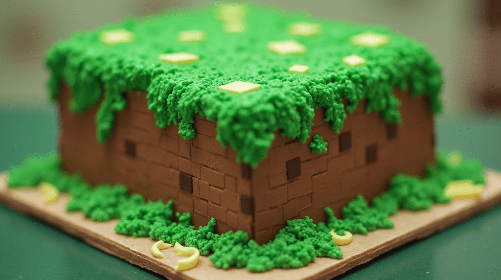 Minecraft Cakes: How to Make Edible Pixel Creations in 5 Steps