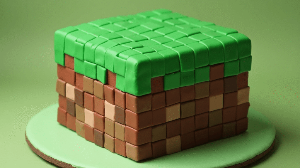 Minecraft Cakes: How to Make Edible Pixel Creations in 5 Steps