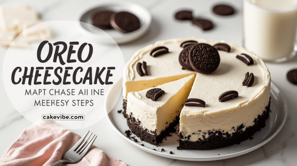 Oreo Cheesecake: How to Make It in 7 Easy Steps