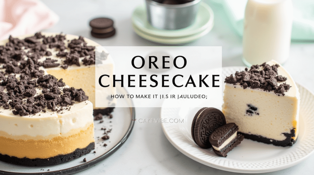 Oreo Cheesecake: How to Make It in 7 Easy Steps