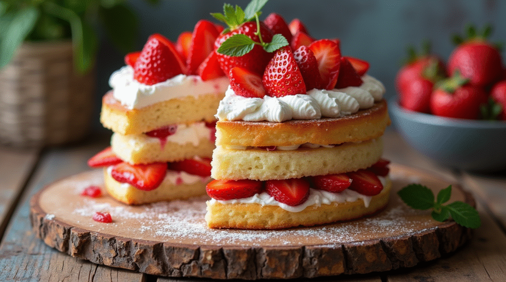 Strawberry Shortcake Cake: How to Make It in 5 Easy Steps