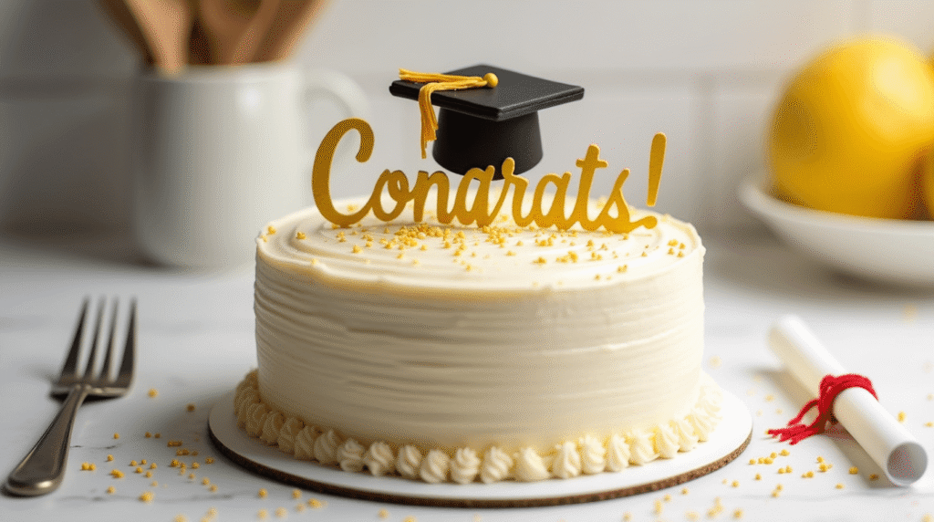 Simple Graduation Cakes: How to Bake in 30 Minutes