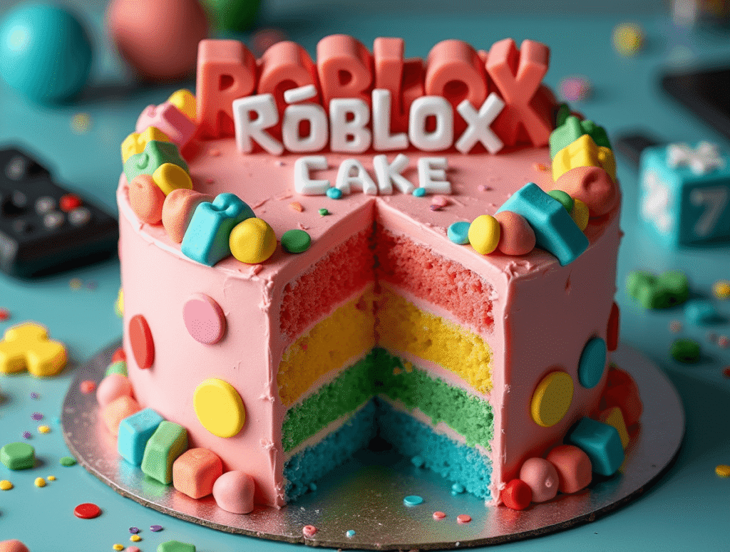 Roblox Cake: How to Make in 7 Simple Steps