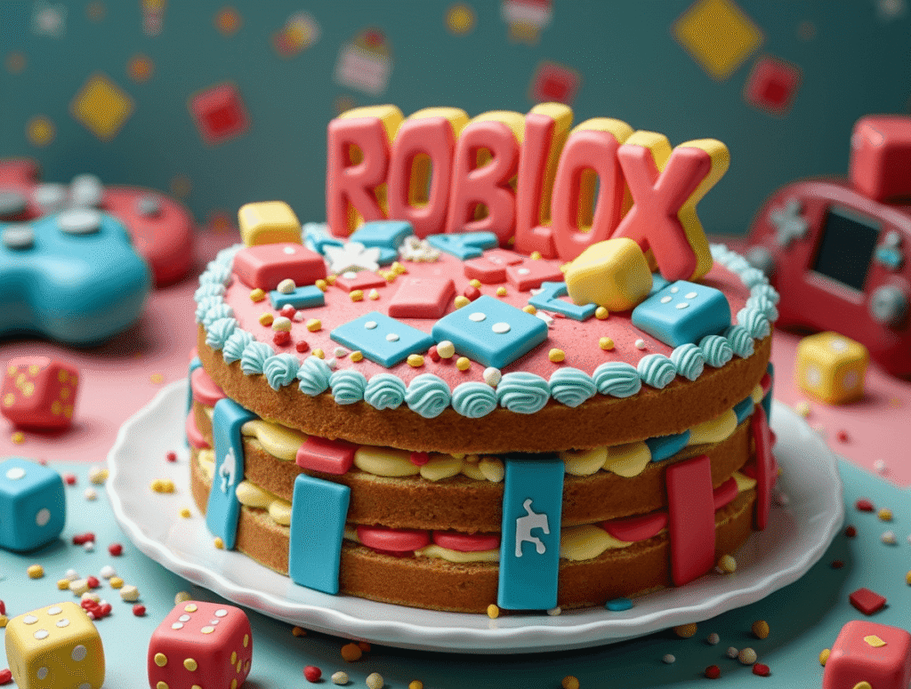 Roblox Cake: How to Make in 7 Simple Steps