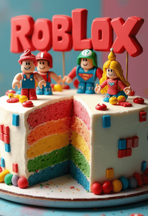 Roblox Cake: How to Make in 7 Simple Steps