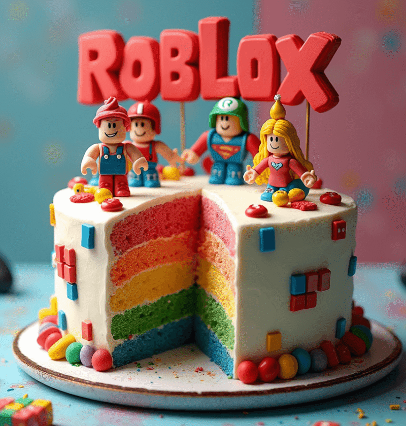 Roblox Cake: How to Make in 7 Simple Steps