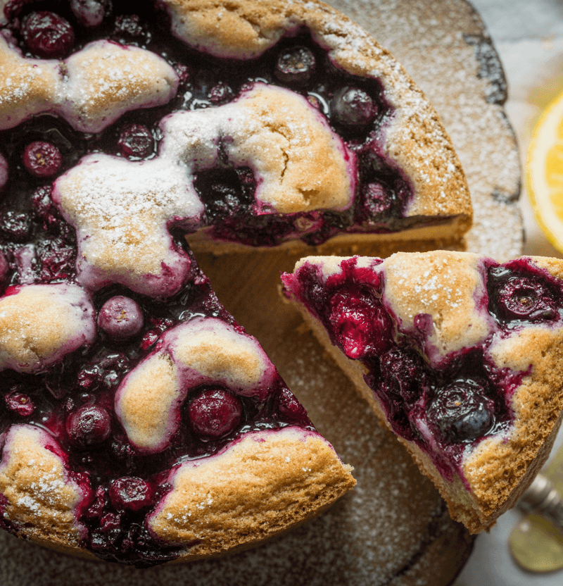 Blueberry Cake: Best Gluten-Free Version in 5 Steps