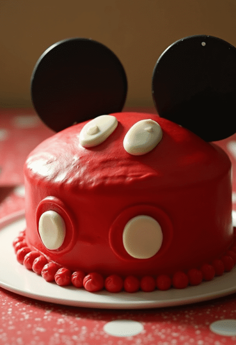 Mickey Mouse Cake: How To Bake 1 Easy DIY Version