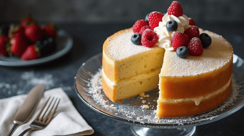 Sponge Cake How to Bake Perfect in 5 Steps