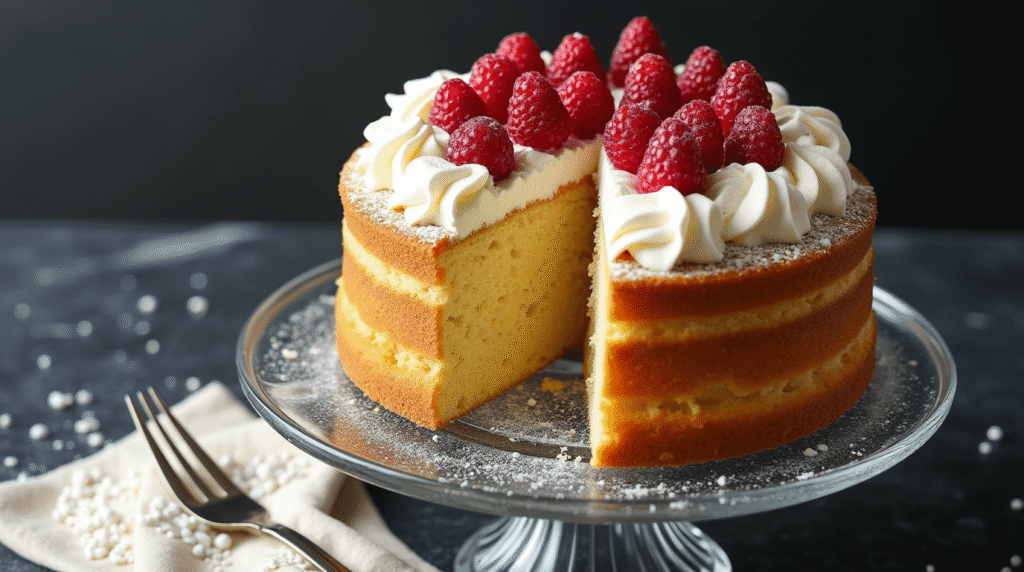 Sponge Cake How to Bake Perfect in 5 Steps