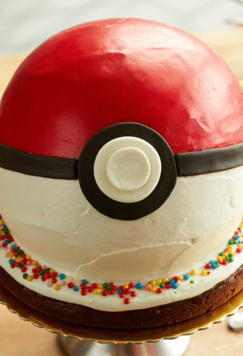 Pokemon Cake: How to Make it in 5 Steps-by-Step Pokeball