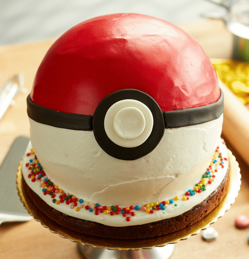 Pokemon Cake: How to Make it in 5 Steps-by-Step Pokeball