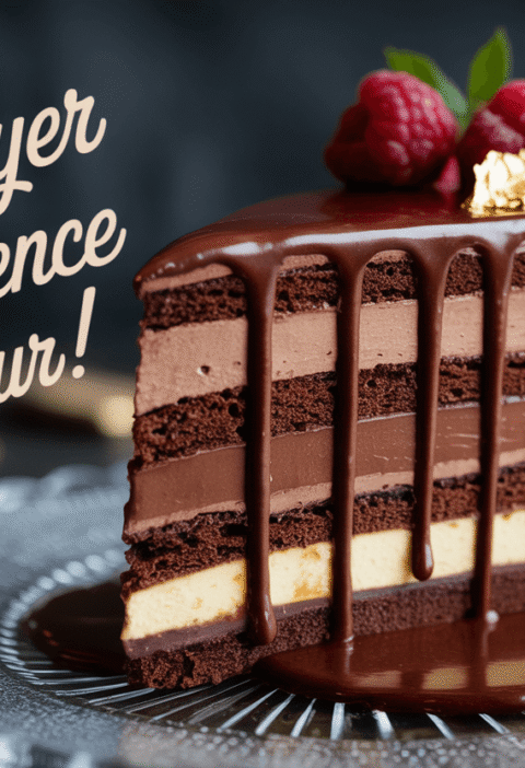 Chocolate Mousse Cake: 7-Layer Decadence in 1 Hour