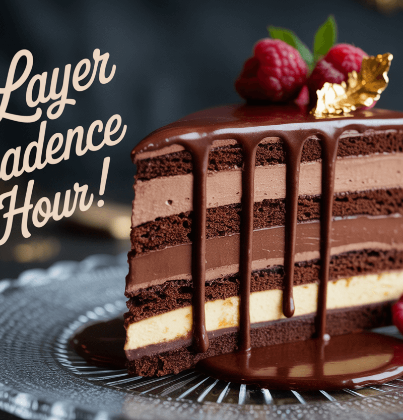 Chocolate Mousse Cake: 7-Layer Decadence in 1 Hour