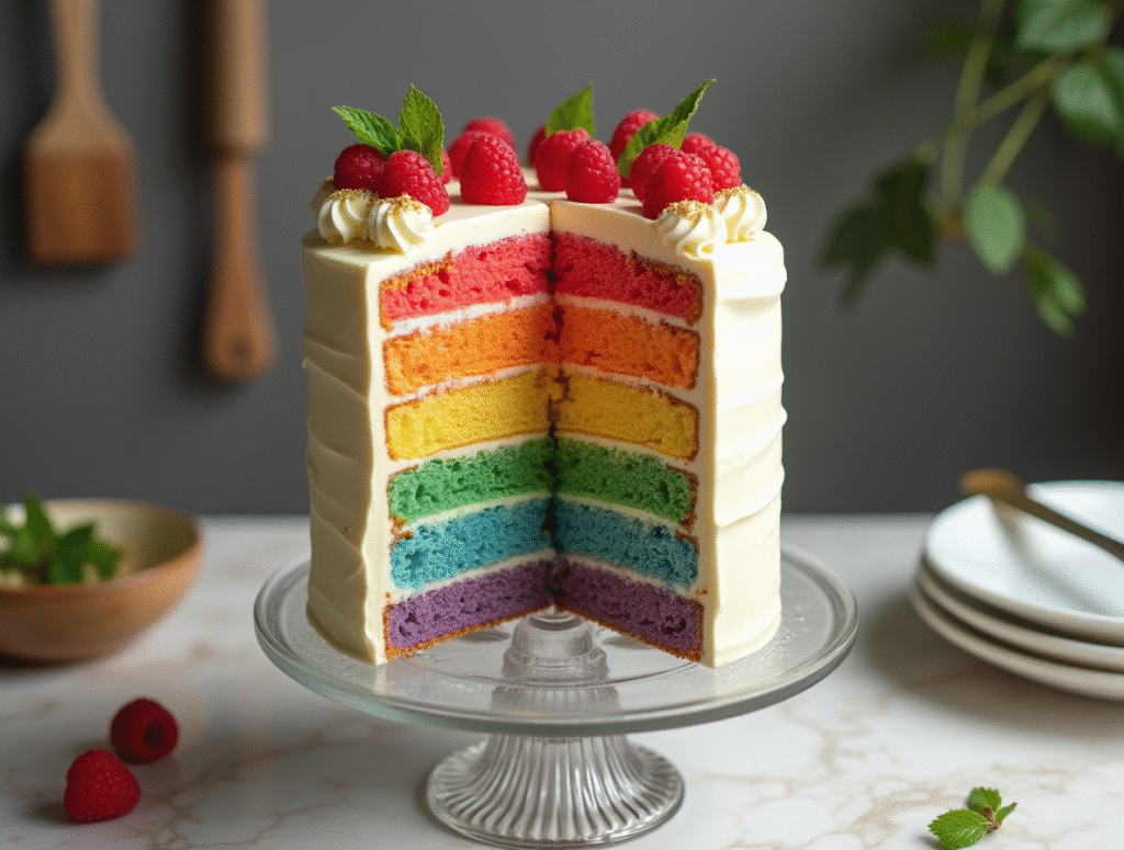 Ribbon Cake: How to Bake Perfect Layers in 7 Steps