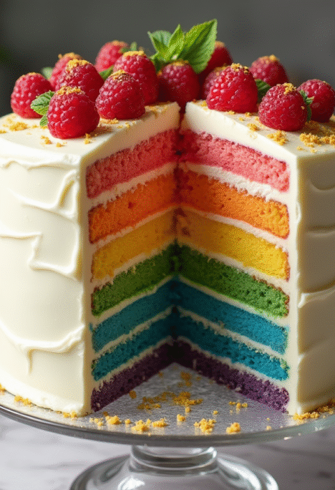 Ribbon Cake: How to Bake Perfect Layers in 7 Steps