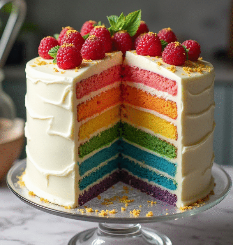 Ribbon Cake: How to Bake Perfect Layers in 7 Steps