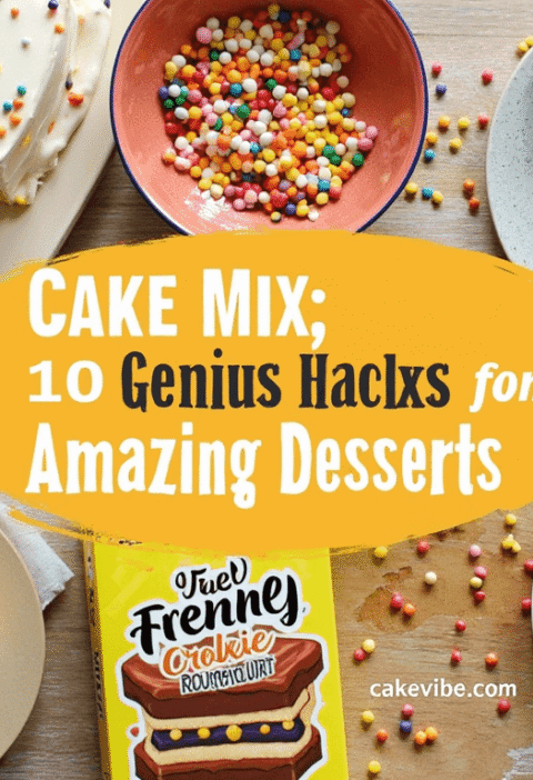 Cake Mix: How to Make 5 Gourmet Cakes in 30 Minutes