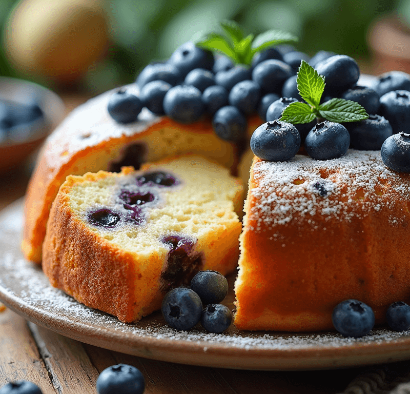 Blueberry Cake Recipe: 5 Easy Steps to Perfection