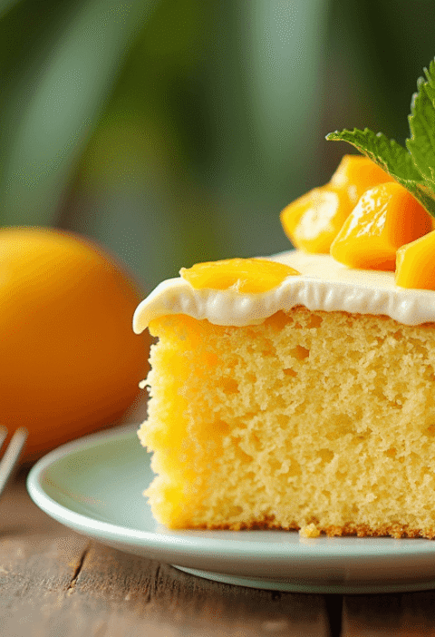 Mango Cake: 5 Easy Steps to a Tropical Dessert