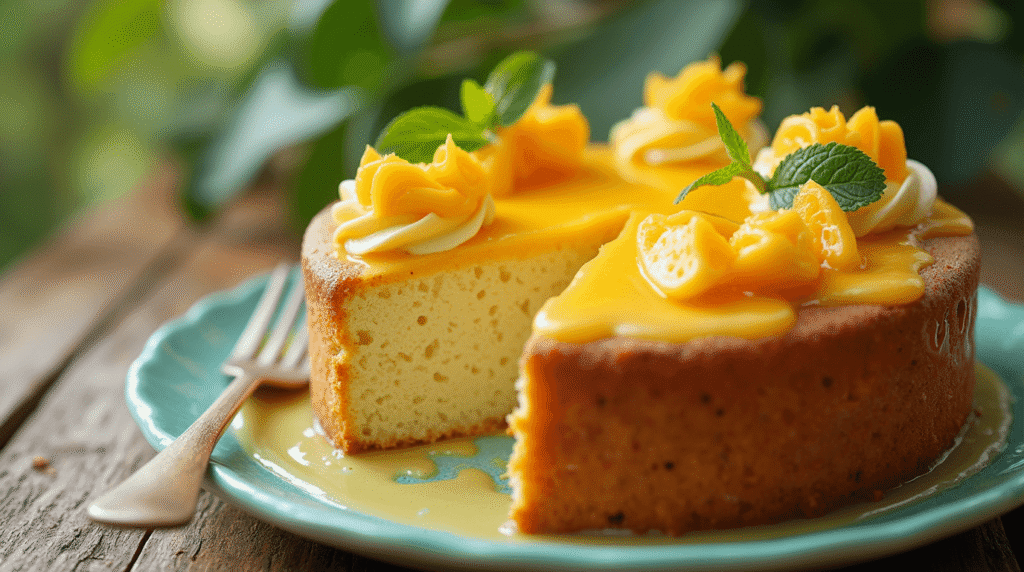 Mango Cake: 5 Easy Steps to a Tropical Dessert