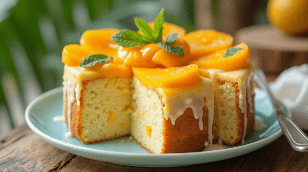 Mango Cake: 5 Easy Steps to a Tropical Dessert