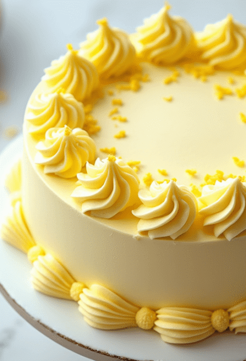 Lemon Cake Decoration: 3 Easy Steps for a Professional Look