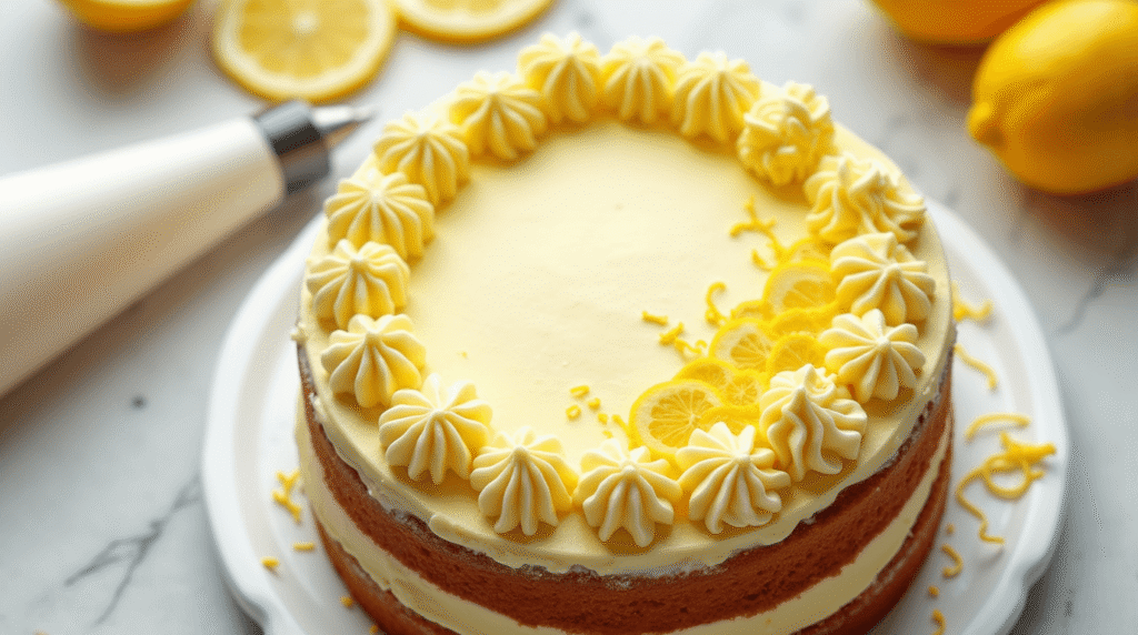 Lemon Cake Decoration: 3 Easy Steps for a Professional Look
