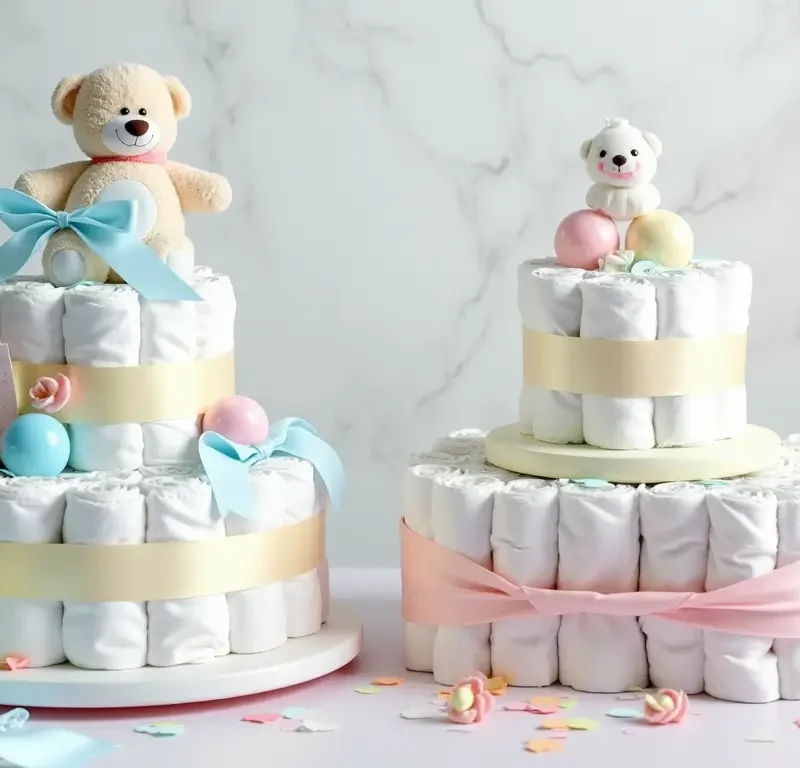 Diaper Cakes: How to Make One in 10 Easy Steps