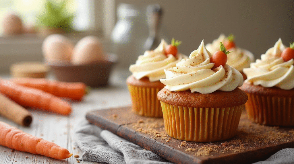 Want bakery-style cupcakes without the fuss? This [Carrot Cake Cupcakes] recipe simplifies baking with only 5 pantry staples. Whip them up now!