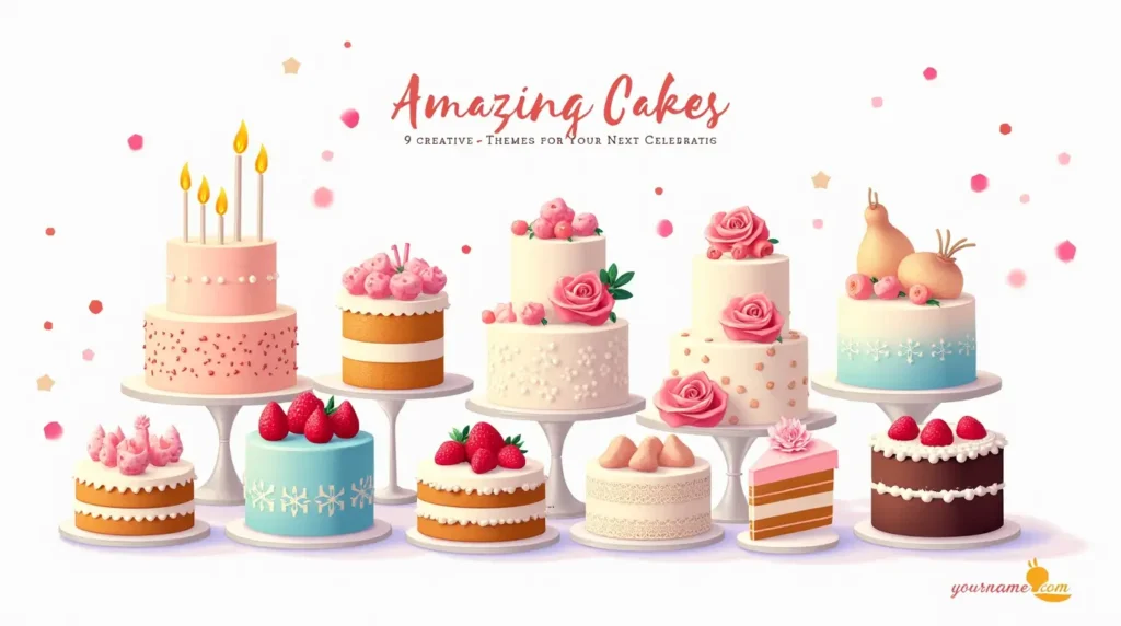 Amazing Cakes: 9 Creative Themes for Your Next Celebration