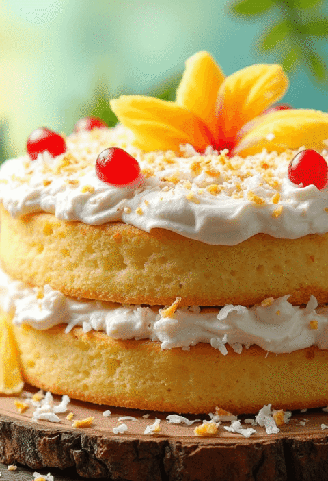 Hawaiian Cake: 6 Simple Steps to Paradise in Every Bite