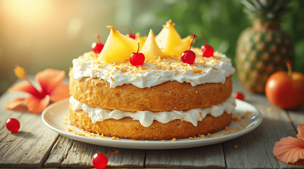 Hawaiian Cake: 6 Simple Steps to Paradise in Every Bite