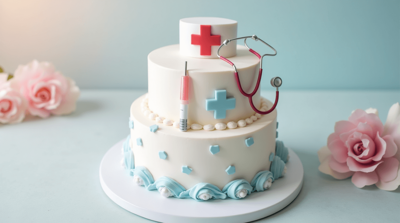 Nurse Cake: How to Decorate Like a Pro in 15 Minutes