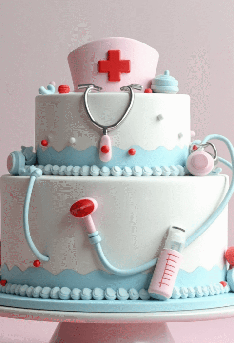 Nurse Cake: How to Decorate Like a Pro in 15 Minutes