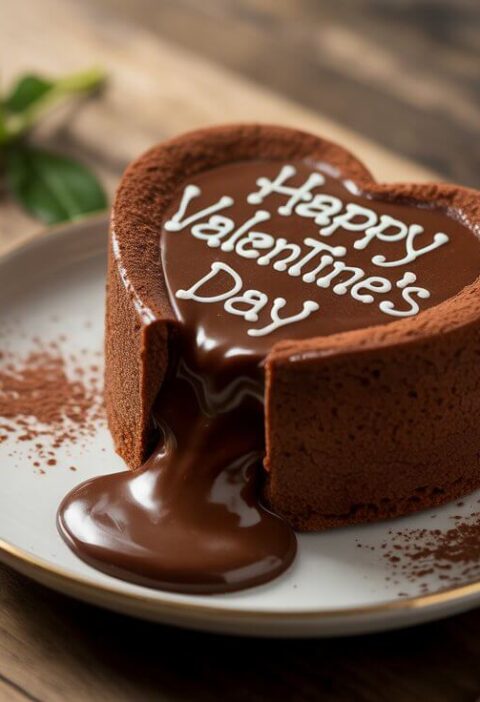 Heart Cake: 3-Ingredient Chocolate Surprise Inside