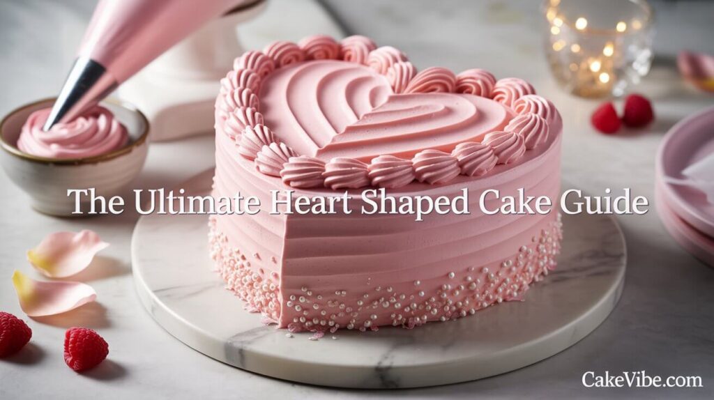 Heart Shaped Cake: The Ultimate 4-Step Baking Guide