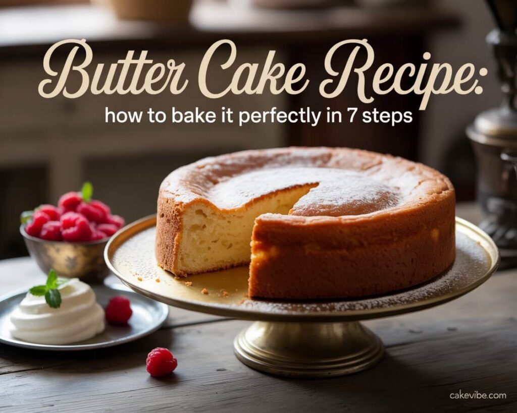 Butter Cake Recipe: How to Bake It Perfectly in 7 Steps