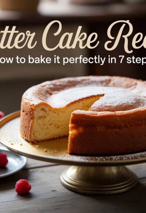 Butter Cake Recipe: How to Bake It Perfectly in 7 Steps