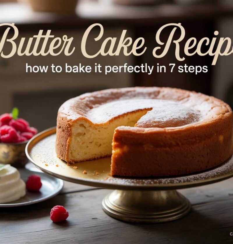 Butter Cake Recipe: How to Bake It Perfectly in 7 Steps