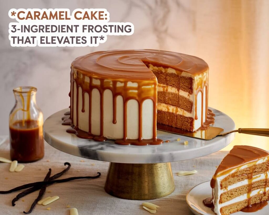 Caramel Cake: 3-Ingredient Frosting That Elevates It