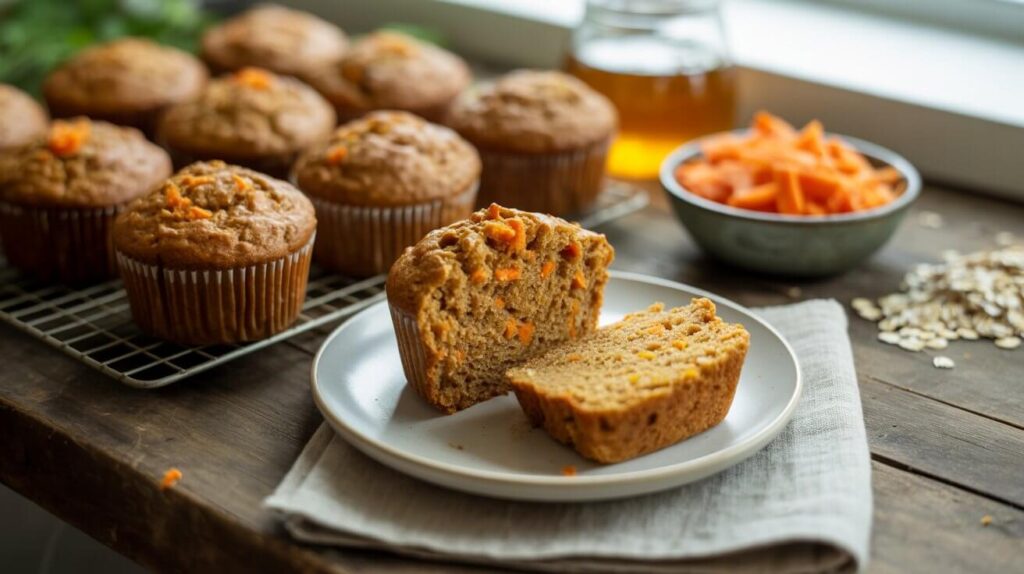 Healthy Carrot Cake Muffins: 5 Simple Ingredients for Guilt-Free Indulgence