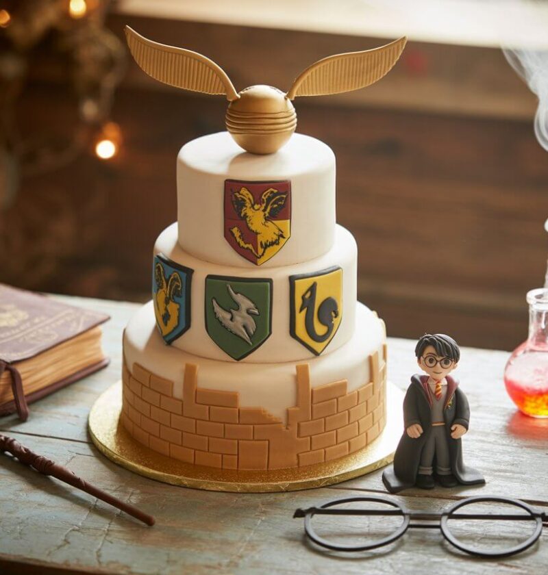 Harry Potter Cake: 7 Most Magical Fondant Techniques