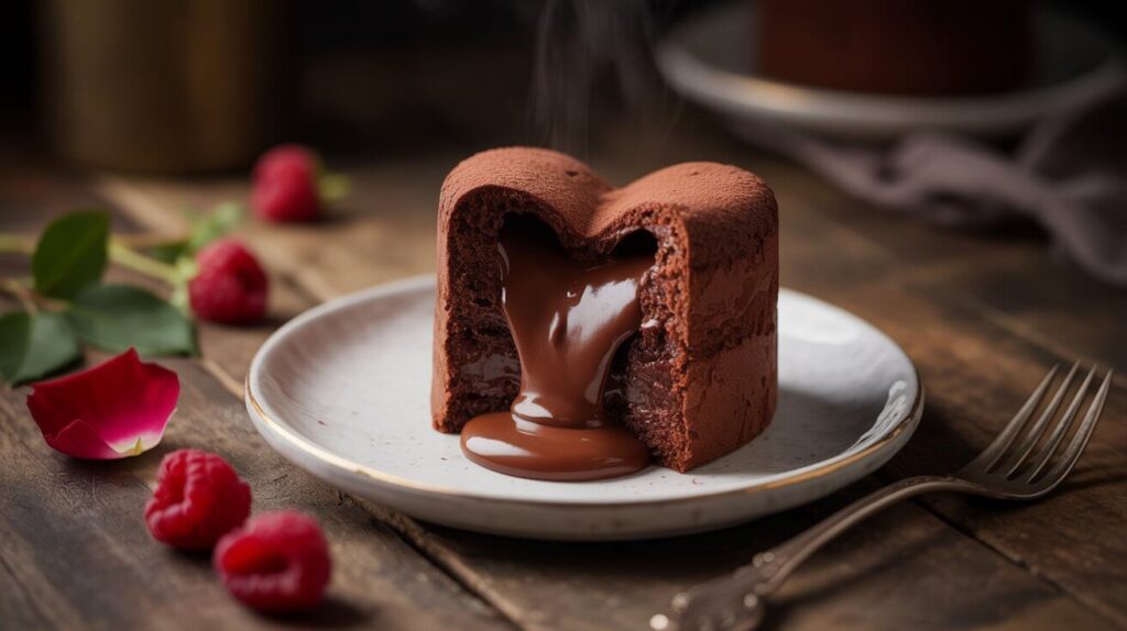 Heart Cake: 3-Ingredient Chocolate Surprise Inside