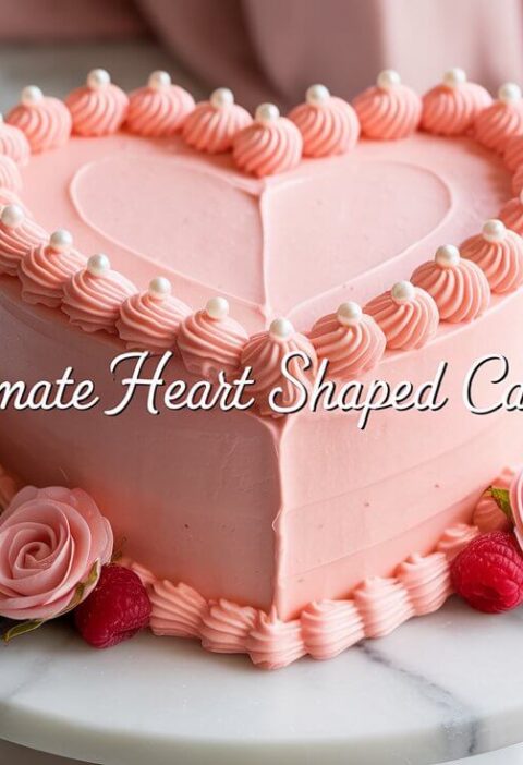 Heart Shaped Cake: The Ultimate 4-Step Baking Guide