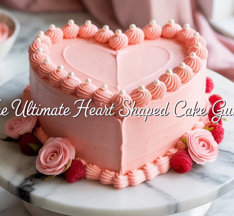 Heart Shaped Cake: The Ultimate 4-Step Baking Guide