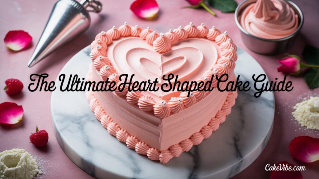 Heart Shaped Cake: The Ultimate 4-Step Baking Guide