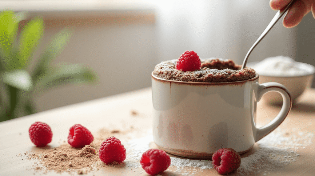 Healthy Mug Cake: 4 Steps to a Gluten-Free Dessert